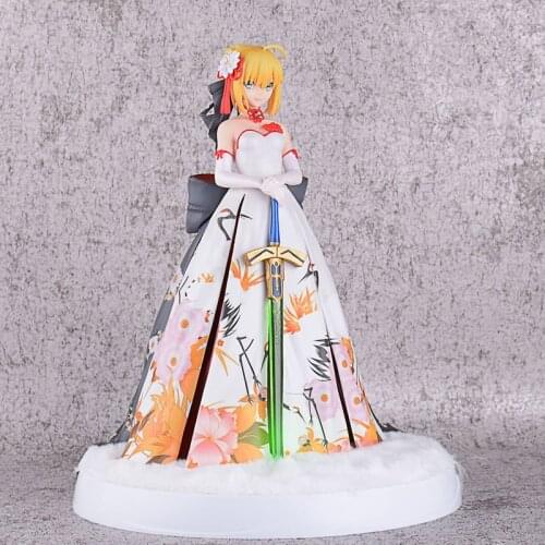 ALTER FATE SABER Zephyr dress Altria Pendragon Fate stay night action figure Fate zero figures toy Christmas gift for children