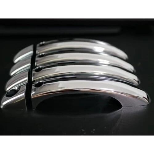 Chrome Door Handle Trim Set Covers ( Keyless Version ) fit for VW Touareg 2002-2010