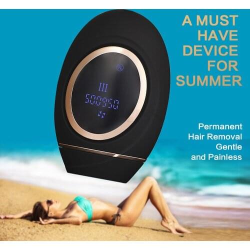 IPL Laser Epilator Body Facial Hair Remover Permanent Hair Removal Women Painless 500000 Flashes Epilator