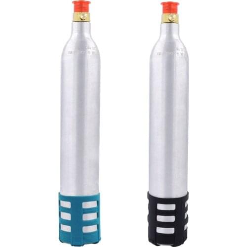0.6L Soda Maker Refillable Soda Bottle Spare Reusable CO2 Cylinder Accessory for Soda Machines