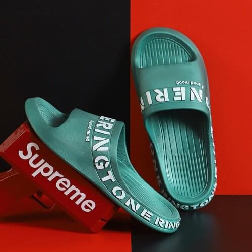 Men Slipper for Home Platform Beach Slippers Women EVA Non-slip Bath Slippers Outdoors Mens Summer Shoes Unisex Indoor Slippers