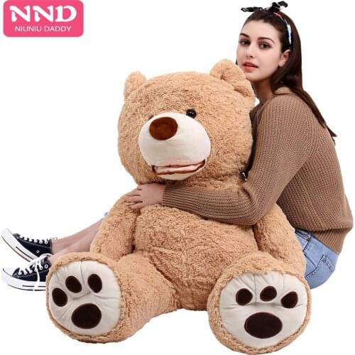 Niuniu Daddy 100cm Huge Bear skin Empty Teddy Bear Wholesale Gift for Girl Birthday Christmas unstuffed bear skins