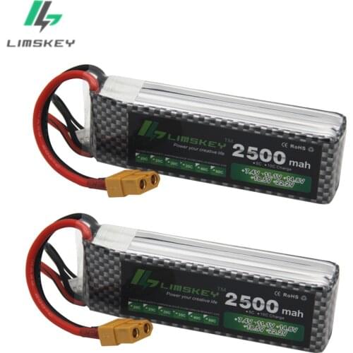 Upgrade 11.1V 2200mAh to 2500mah 35C battery For RC X16 X21 X22 Airplane Part 3s lipo battery RC Car toys 11.1v battery 2pcs/Lot