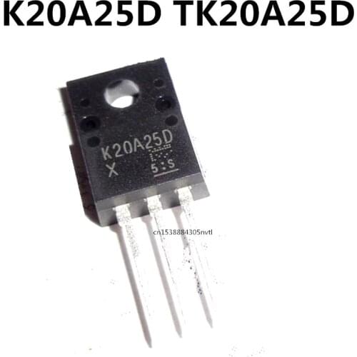 Original 10pcs/ K20A25D TK20A25D TO-220F 250V 20A