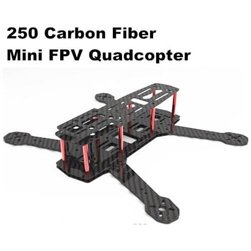 QAV250 Carbon Fiber 250 FPV Mini Glassfiber Quadcopter Frame Better Than Kim250Pro