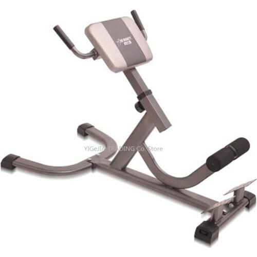 Adjustable Roman Chair Back, Hyperextension Bench for Strengthening Abs and Lower Back, Muscle Training Fitness Equipment