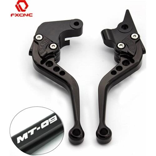 LOGO MT-09 Motorcycle Adjustable CNC Brake Clutch Lever For Yamaha Tracer 900 MT09 FZ09 FJ09 FZ-09 FJ-09 MT FZ 09 Accessories