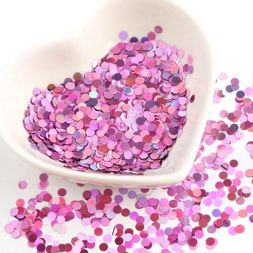 3mm Dot Sequins Ultrathin Paillettes PET Laser Sequin For Craft Nails Art Manicure Wedding Christmas Decoration Confetti 8g