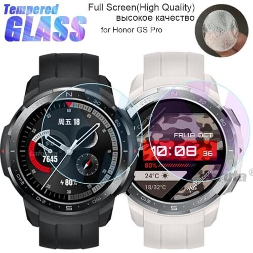 Tempered Glass for Huawei Honor Watch GS Pro Screen Protector Film 9H Smart Watch Correa Protective Clear Full film For Honor