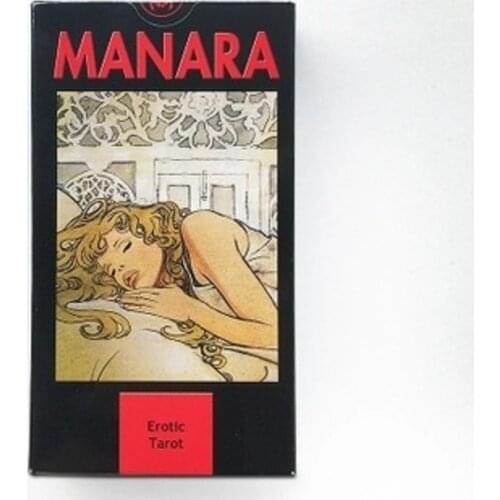 78+2pcs /deck Original English version Manara Erotic Tarot cards set boxed playing Divination card tarot deck cards game