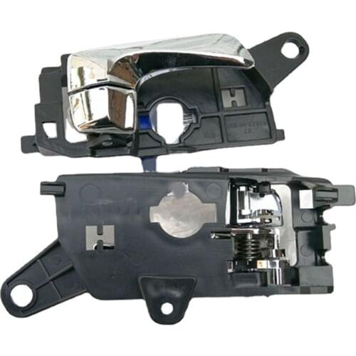 826103K520 826203K520 Chrome front Interior Inner Door Handle rear LH RH for hyundai Sonata 2008-2010 82610 3K520 82620 3K520