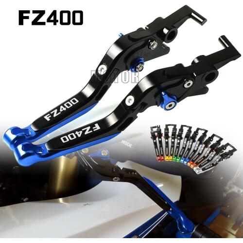 For Yamaha FZ400/FZ400R 1987 1988 Motorcycle CNC Aluminum Brake Clutch Levers Adjustable Folding Extendable FZ 400R 400 R Fold