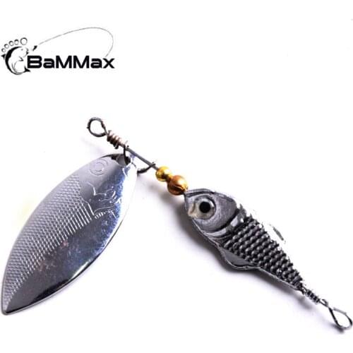 Bammax Fishing Lure 10g 6.3cm Metal Sequins Lures jig Spoon Lure shore jigging Spinner Bass hard Bait