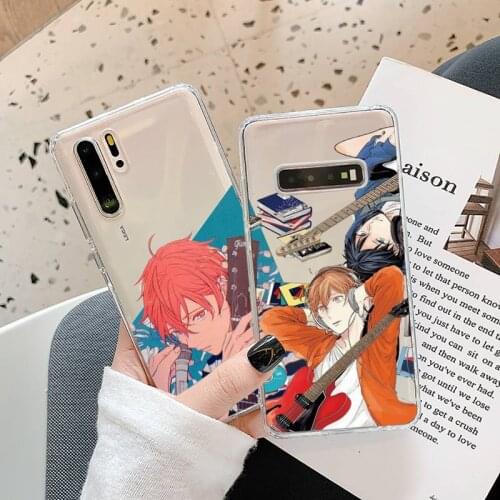Given Anime Phone Case Transparent for Samsung A71 S9 10 20 HUAWEI p30 40 honor 10i 8x xiaomi note 8 Pro 10t 11