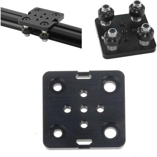 3D Printer Part Openbuilds Special Slide Plate For Aluminum Profiles V-slot Mini Five Roulette Openbuilds V Gantry Plat