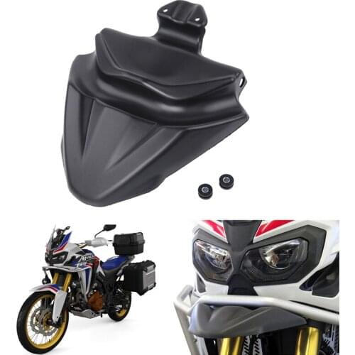 Motorcycle Parts ABS Plastic Front Nose Fairing Beak Cowl Protector Fender For HONDA CRF1000L Africa Twin 2016 2017 2018 2019