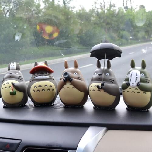 6pcs/lot My Neighbor Totoro Anime action figure Cartoon Collectible Model Toys car Decoration Gifts Action figurine Toys