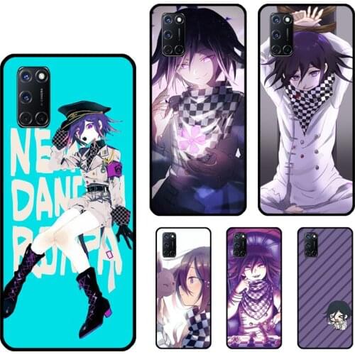 Kokichi Ouma Girl Anime Case For OPPO A53 2020 A31 A9 A5 A52 A72 Reno 4 Pro 2 Z A3S A5S A83 A91 A15 Phone Cover