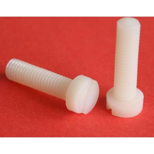 M4x4mm-40mm Environmental protection nylon screw insulated screw cross cylindrical head screw nylon bolt