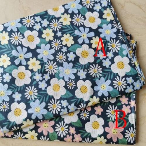 New Arrivals 100% Twill Cotton Fabric DIY Hand Sewing for Home Textile Baby Bedding Quilt Twill Fabric Handmade Raw Material