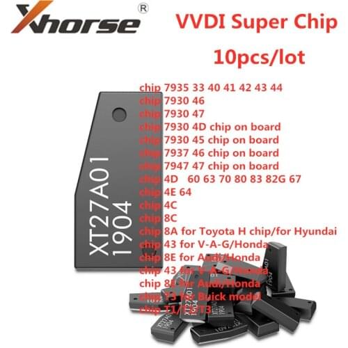 Xhorse VVDI Super Chip for VVDI2 VVDI Mini Key Tool 10PCS/Lot