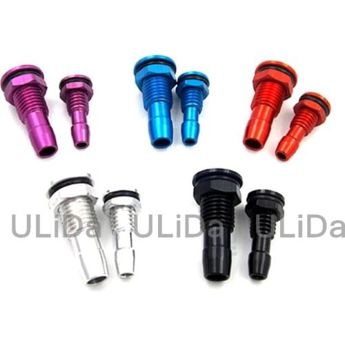 1PC Aluminum Water Outlets Thread With O-ring Screws For RC Boat M6 M8