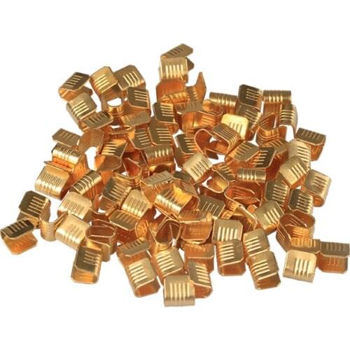 100PCS DJ454 U-Shaped 0.5-6mm2 U-type Docking Wire Connector line Pressing Button Quick Connect Terminal Wiring
