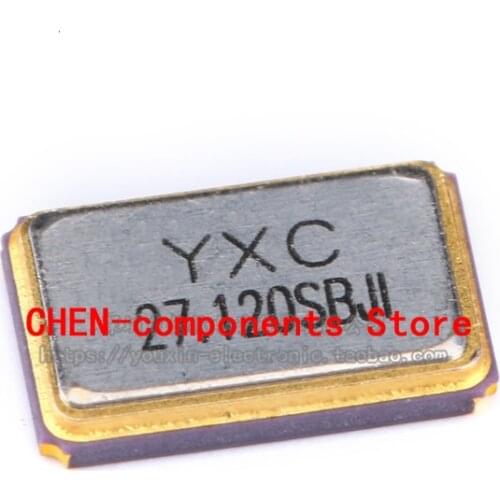5pcs SMD passive crystal 27.12MHz 10PPM 20pF X50322712MSB4SI 4 feet
