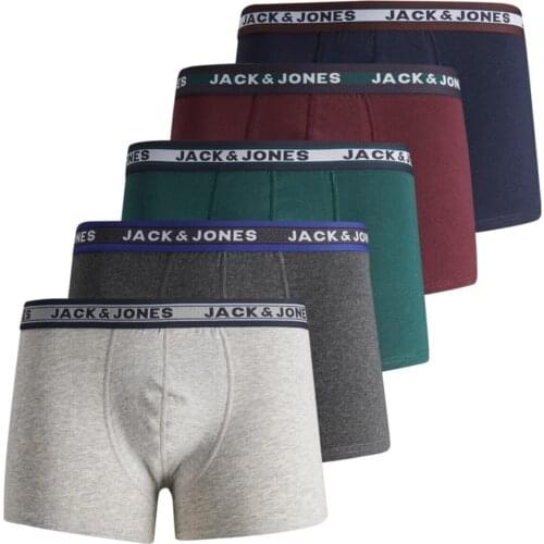 Jack Jones Liver 5 Pack Mens Boxer