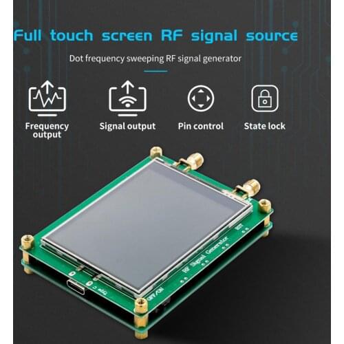35-4400M ADF4351 RF Signal Source Signal Generator Wave / Point Frequency Press Sn LCD Display Control