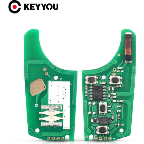 KEYYOU 10pcs 315/433Mhz ID46 Chip Remote Key Circuit Board Electronic For Chevrolet Cruze Malibu Aveo Spark Sail 2/3/4/5 Buttons