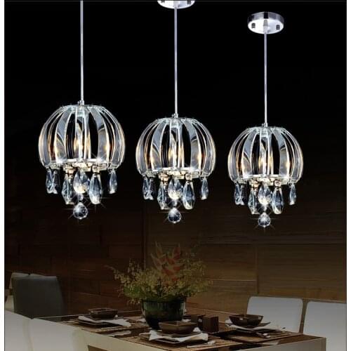 Modern pendant lamp crystal Kitchen Pendant Lighting Contemporary Pendant Lighting crystal island lights led indoor lighting