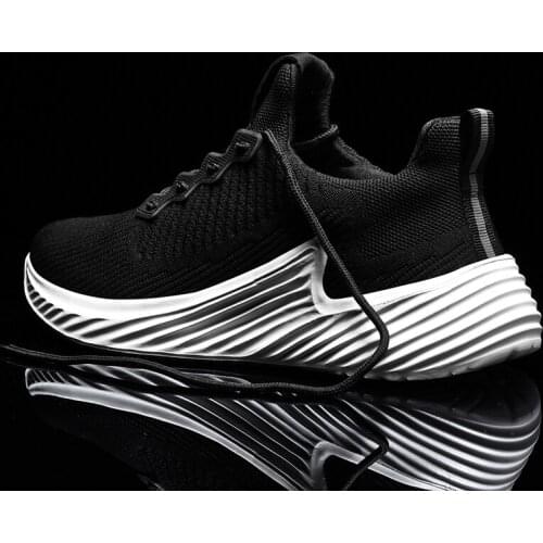 Mens shoes Breathable fashion Shoes mens slip man espadrilles 2020 trainers hombre shoe white mesh knitting black sapato causal