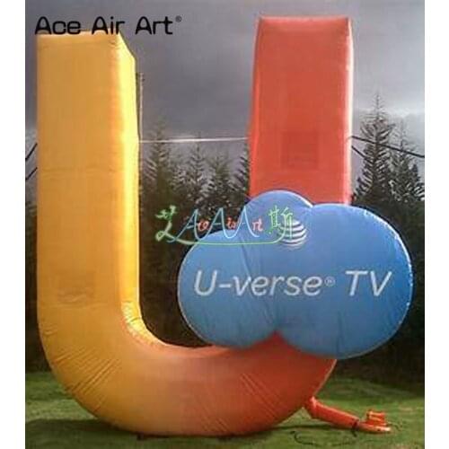 Customized inflatable signs,logo,symble advertising mark wall for sale