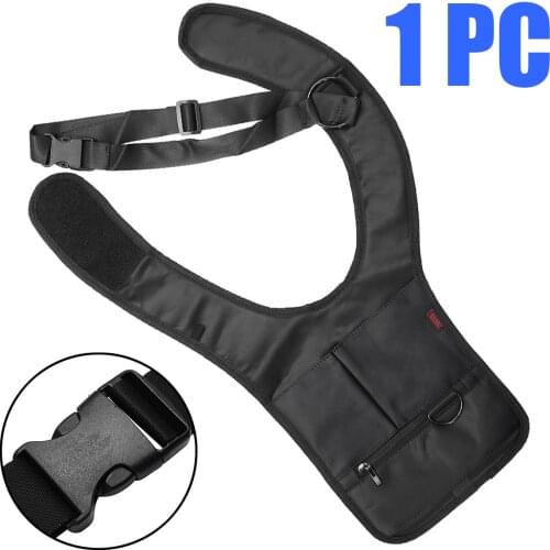 1pcs Underarm Nylon Anti-Theft Shoulder Bag Black Hidden Wallet Phone Pouch Cycling Supplies Concealed 40*10*5cm