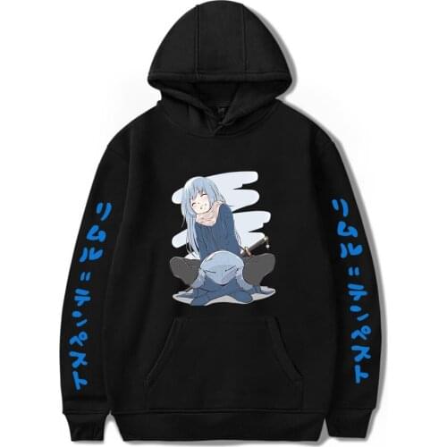 2021 New Winter That Time I Got Reincarnated as a Slime Hoodies Sweatshirt manga Harajuku Printed Women/men Pullovers Clothes