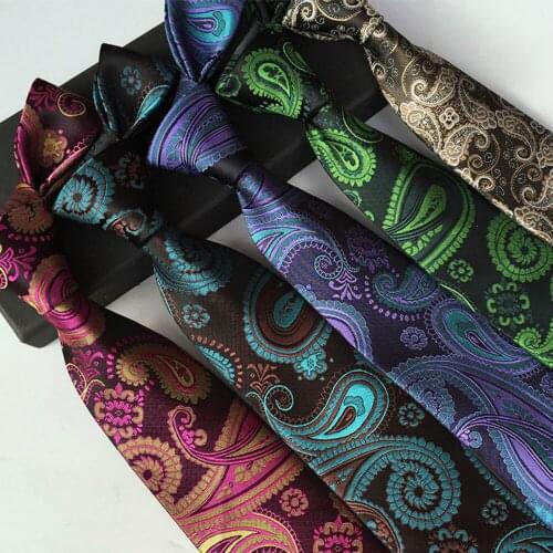 New Polyester Print Men fashion adult Tide neck Tie Work Social ties