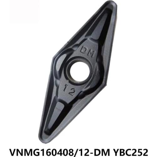 Original VNMG1604 VNMG160408-DM VNMG160412-DM YBC252 VNMG 160408 160412 Turning Tool CNC Carbide Inserts Lathe Cutter