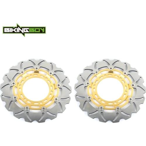 BIKINGBOY Front Brake Discs Disks Rotors Trophy 900 96-01 Daytona 1200 93-06 Trophy 1200 93-04 99 00 02 Daytona Sprint 900 94-98