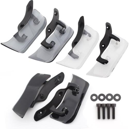 Adjustable Motorcycle Side Wind Windshield Upper Batwing Fairing Air Deflector For Harley Road Glide FLTRX Ultra FLTRU 2015-2020