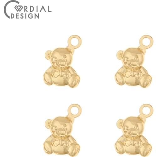 Cordial Design 100Pcs 10*15MM Earrings Accessories/Pendant/Hand Made/Jewelry Findings & Components/Charms/DIY Earrings Making