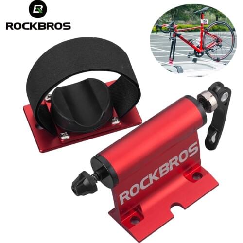 ROCKBROS Bike Bicycle Car Rack Carrier Quick-release Alloy Fork Bicycle Block Mount Rack For MTB Road Bike Bicycle Accessories