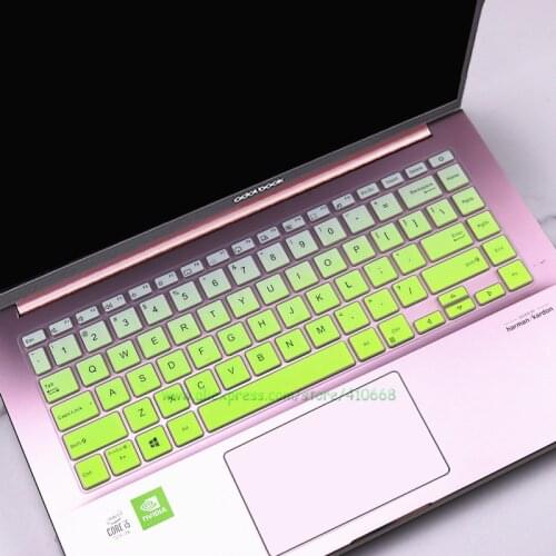 Silicone Laptop Keyboard Skin Cover Protector For Asus VivoBook 14 D413 D413IA D413D D413DA D413 IA DA D413i K413 K413FA 14"