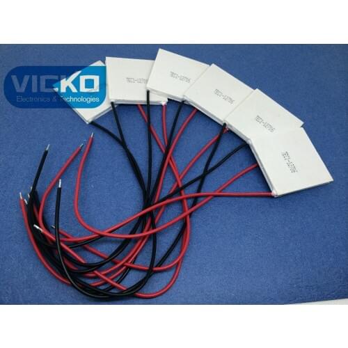 60pcs/lot TEC1-12706 12706 91.2W TEC Thermoelectric Cooler Peltier switch