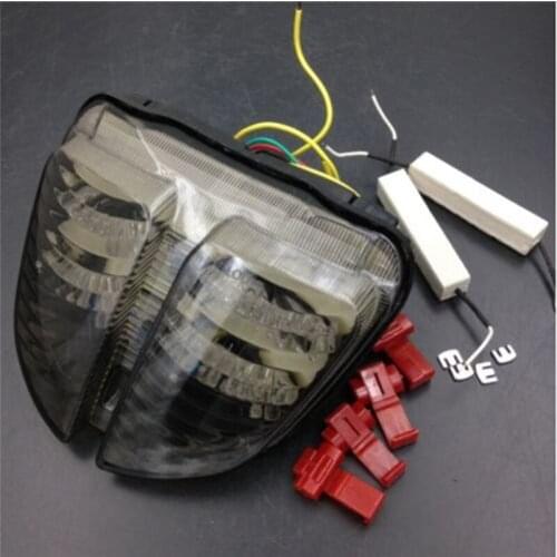 Motorcycle Smoke Tail Running Brake Turn Signal Light For Suzuki GSX-R600 GSX-R600 GSX-R750 GSX-R600 2006-2007