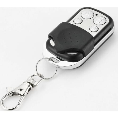 Door Remote 433MHz 4 channel remote control use all 433 MHz fixed code key chains car home and garage 1 pcs