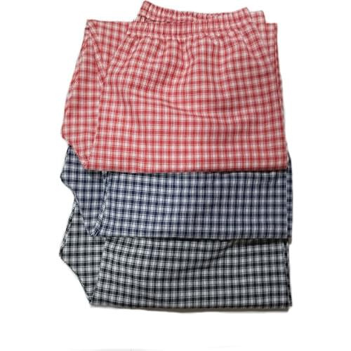 Cheap! Soft Comfort Unisex Full-Length Cotton Sleep Pants Lounge at Home Pants Women Spring Summer Cotton Pajamas Sleep Bottoms