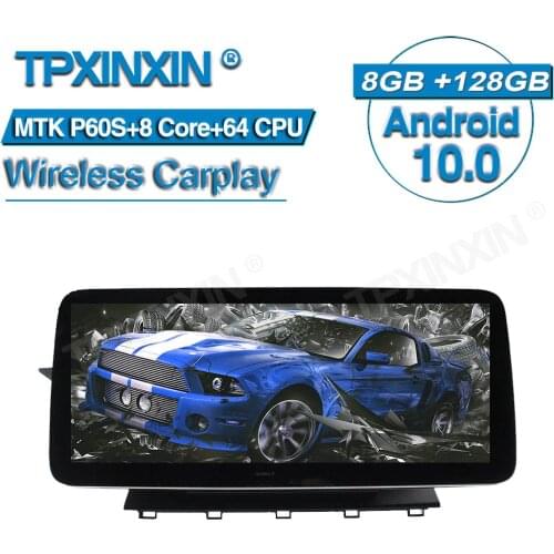 For Mercedes Benz GLK Class X204 2008-2015 Android 8+128G 4G LTE Car GPS Navigation Stere Multimedia Player HD Wireless Carplay