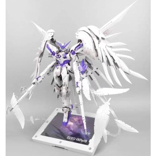 MX MG1/100 Wing Zero XXXG-00W0 Purple white Action Figure Assembled Model