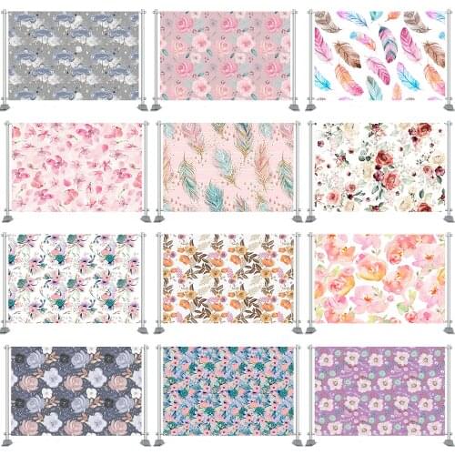 Girls Cinderella Cake Smash Backdrop Newborn Baby Portrait Photography Background Girl 1st Birthday Party Decoration Banner